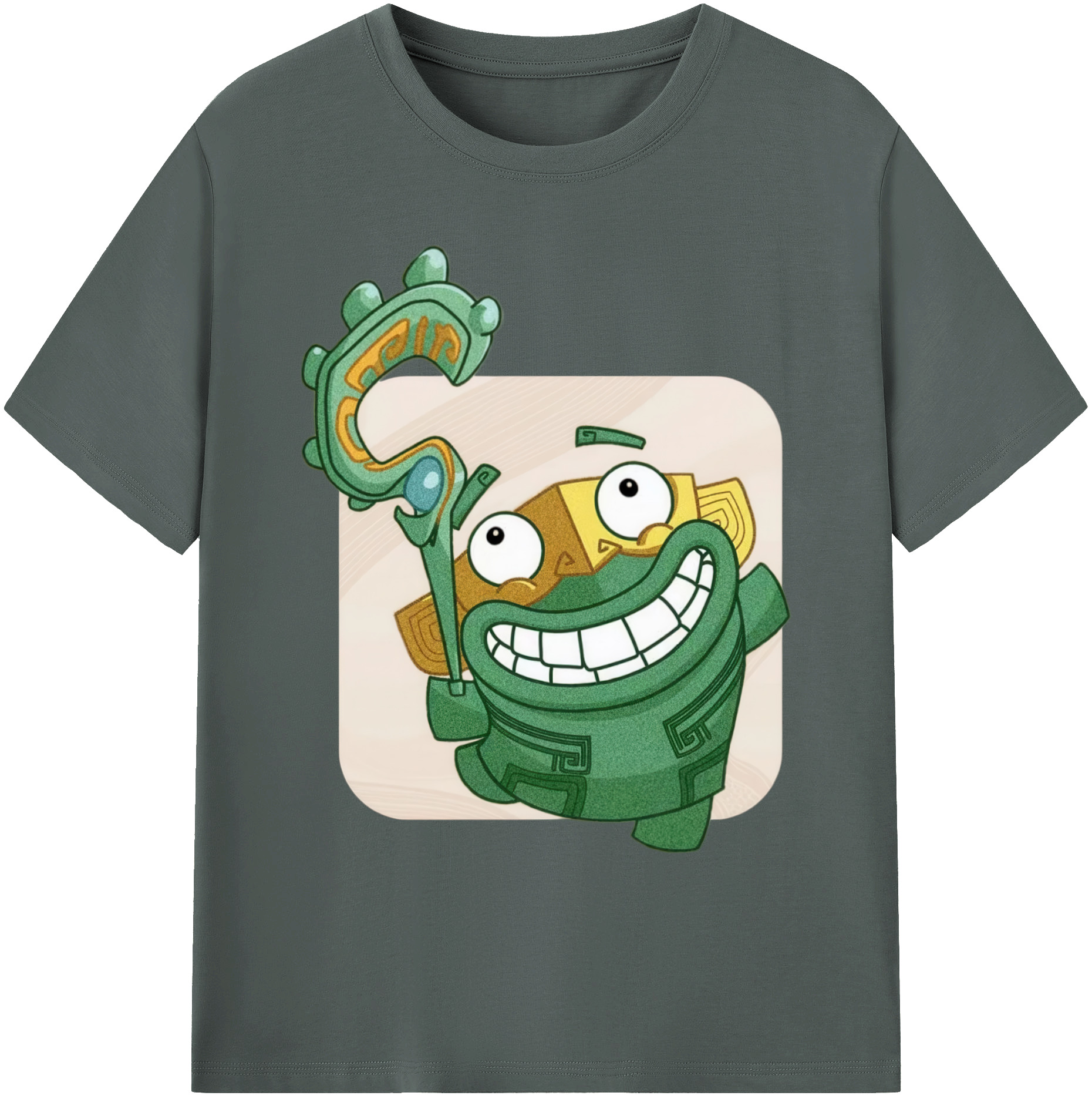 （画像用） Ne Zha 2 ナタ 魔童の大暴れ 綿100％ メンズ半袖Tシャツ｜肌触りやわらか＆通気性